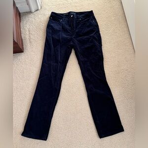 NWOT Charter Club Blue Corduroy Pants